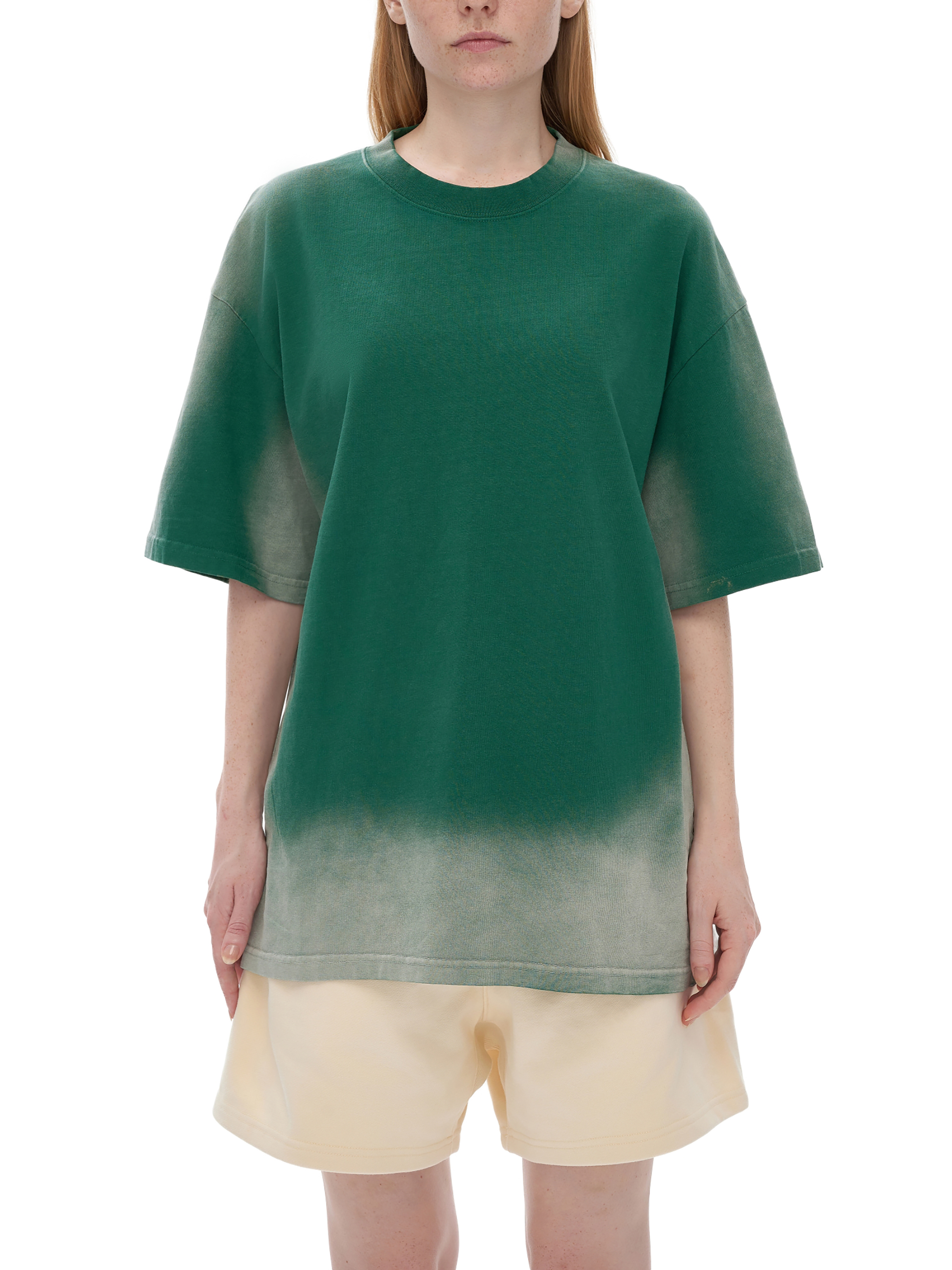 【MODERNIF】Genta Pigment Overfit Shirt Sunfade Edge T-Shirt #RU0045 | TAPSTITCH